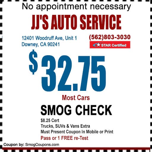 Downey Smog Coupon