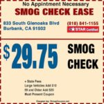 Smog Check Coupon Burbank