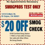 Smog Check Coupon El Cajon