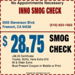 Smog Check Coupon Fremont