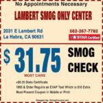 Smog Check Coupon La Habra