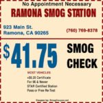 Smog Check Coupon Ramona