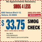 Smog Check Coupon Ventura