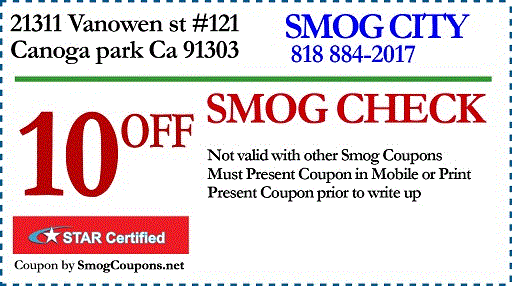 Smog Coupon Smog City